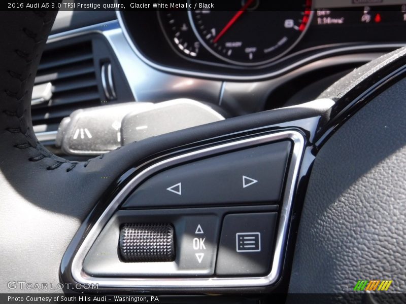 Glacier White Metallic / Black 2016 Audi A6 3.0 TFSI Prestige quattro