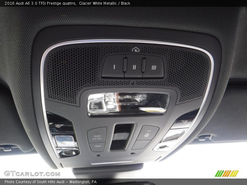 Glacier White Metallic / Black 2016 Audi A6 3.0 TFSI Prestige quattro