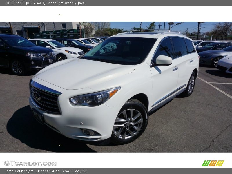 Moonlight White / Java 2013 Infiniti JX 35 AWD