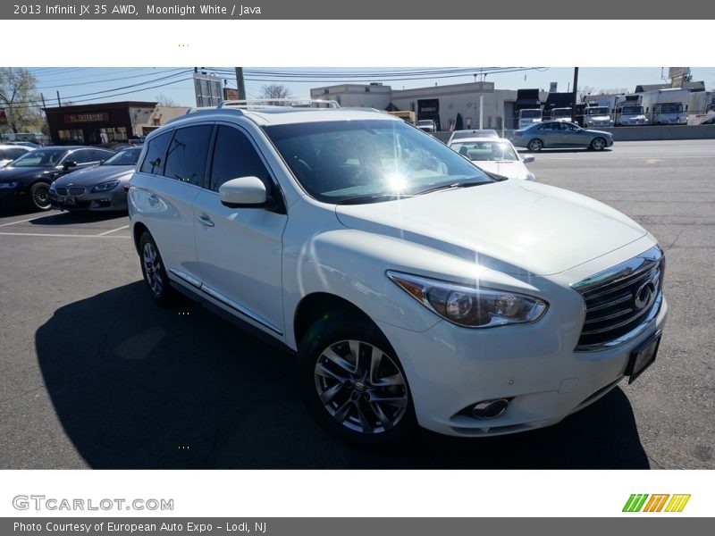 Moonlight White / Java 2013 Infiniti JX 35 AWD