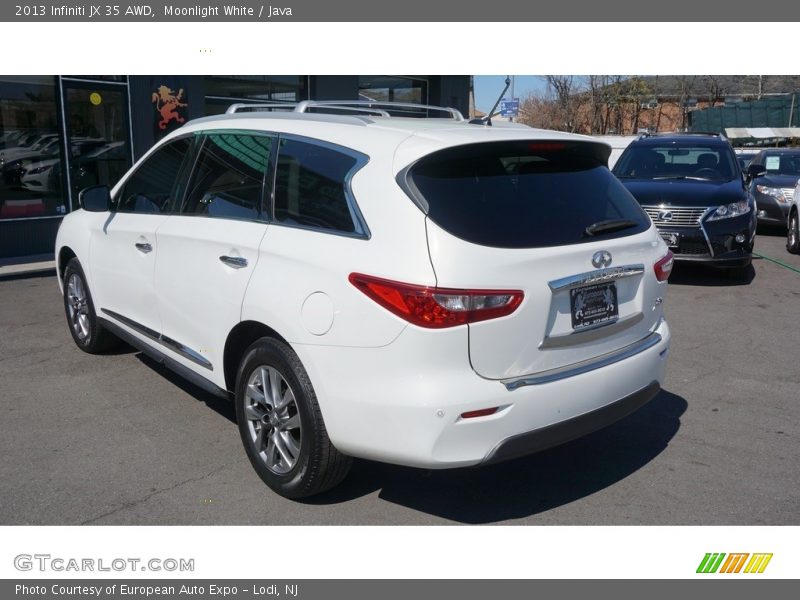 Moonlight White / Java 2013 Infiniti JX 35 AWD