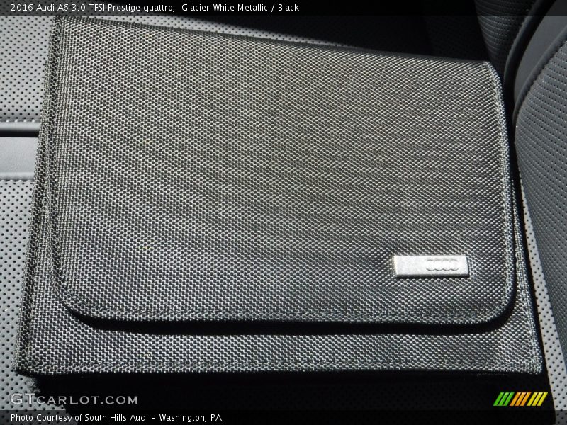 Glacier White Metallic / Black 2016 Audi A6 3.0 TFSI Prestige quattro