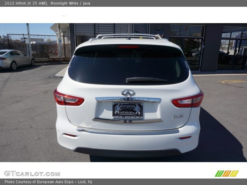 Moonlight White / Java 2013 Infiniti JX 35 AWD