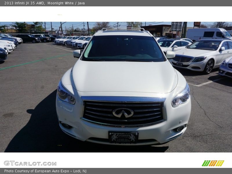 Moonlight White / Java 2013 Infiniti JX 35 AWD