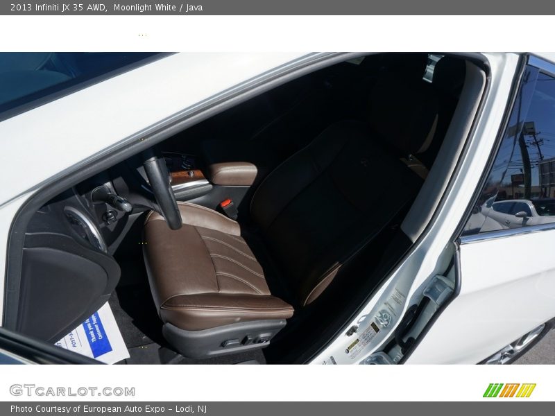 Moonlight White / Java 2013 Infiniti JX 35 AWD