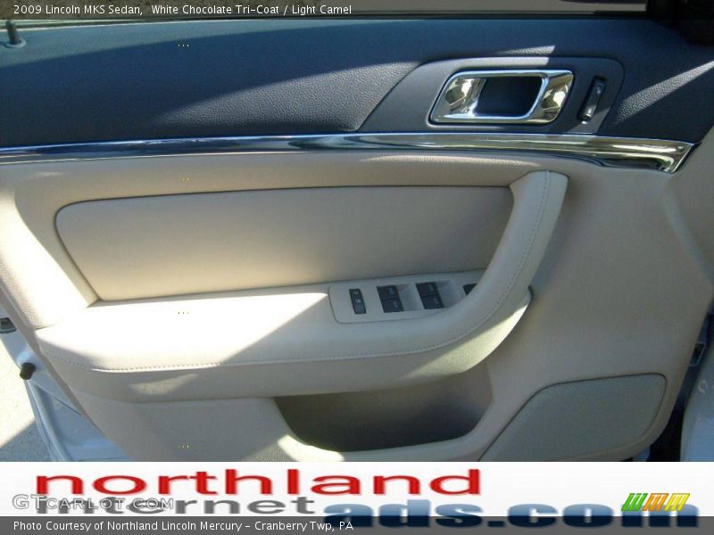 White Chocolate Tri-Coat / Light Camel 2009 Lincoln MKS Sedan