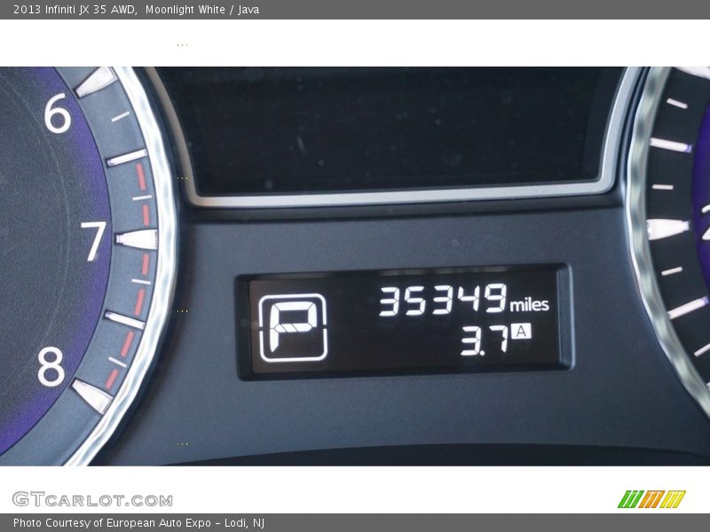 Moonlight White / Java 2013 Infiniti JX 35 AWD