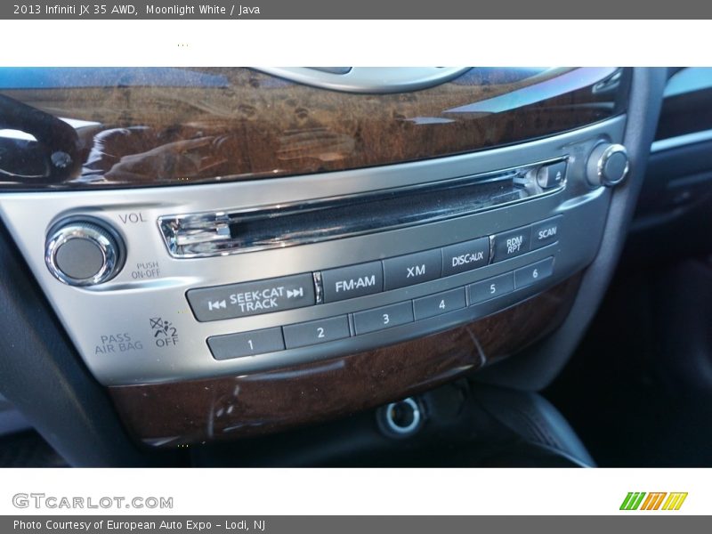 Moonlight White / Java 2013 Infiniti JX 35 AWD