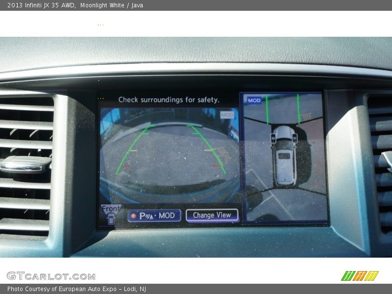 Moonlight White / Java 2013 Infiniti JX 35 AWD