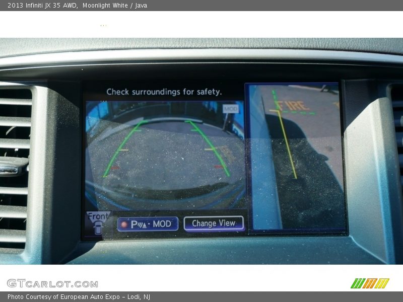 Moonlight White / Java 2013 Infiniti JX 35 AWD