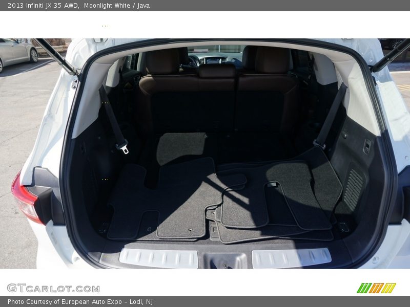 Moonlight White / Java 2013 Infiniti JX 35 AWD