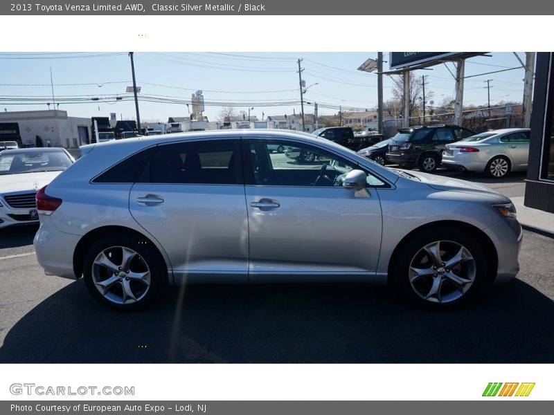 Classic Silver Metallic / Black 2013 Toyota Venza Limited AWD