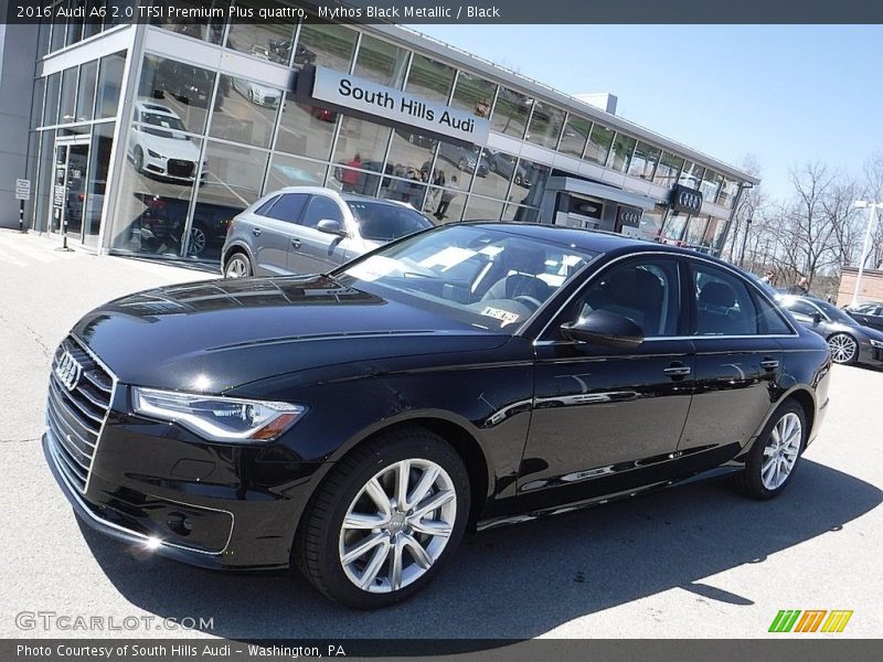 Mythos Black Metallic / Black 2016 Audi A6 2.0 TFSI Premium Plus quattro