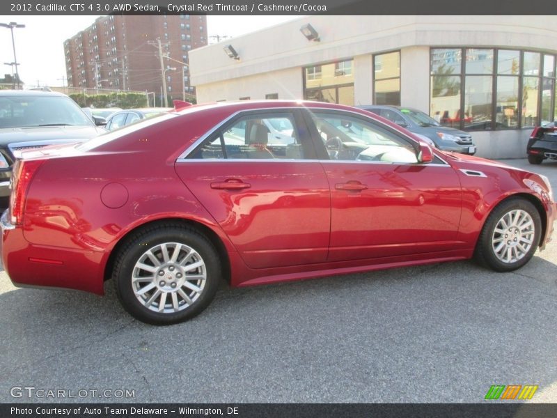 Crystal Red Tintcoat / Cashmere/Cocoa 2012 Cadillac CTS 4 3.0 AWD Sedan