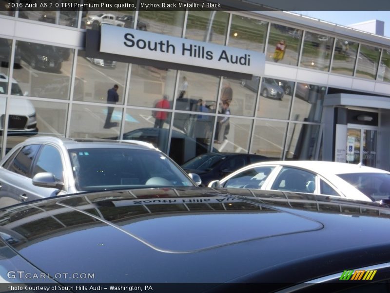 Mythos Black Metallic / Black 2016 Audi A6 2.0 TFSI Premium Plus quattro