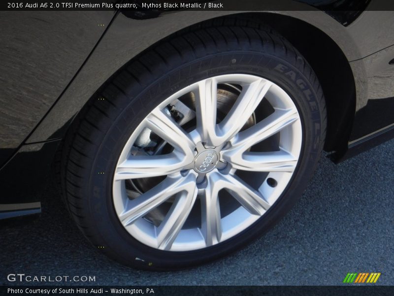 Mythos Black Metallic / Black 2016 Audi A6 2.0 TFSI Premium Plus quattro