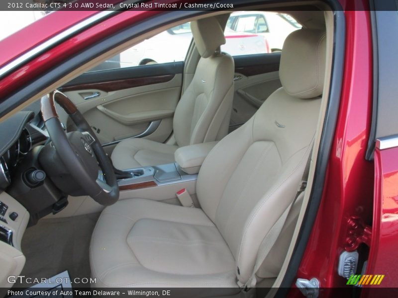 Crystal Red Tintcoat / Cashmere/Cocoa 2012 Cadillac CTS 4 3.0 AWD Sedan