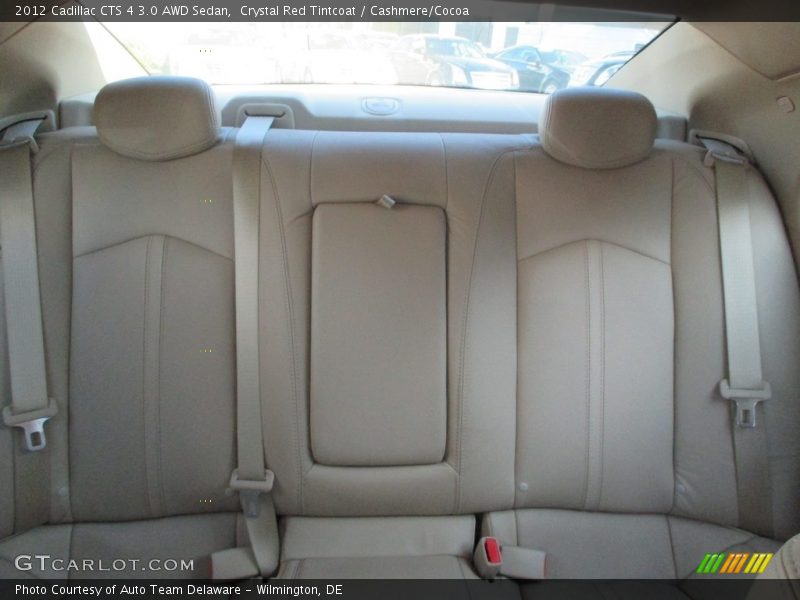 Crystal Red Tintcoat / Cashmere/Cocoa 2012 Cadillac CTS 4 3.0 AWD Sedan