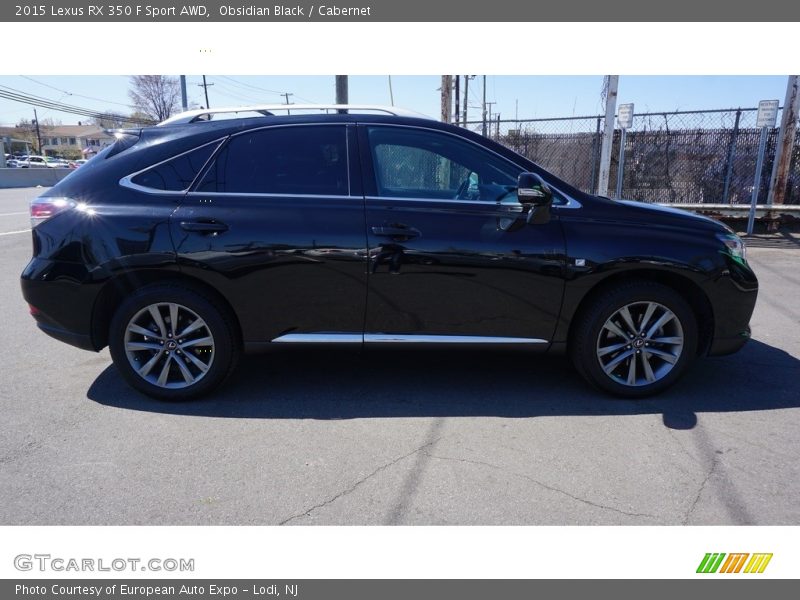 Obsidian Black / Cabernet 2015 Lexus RX 350 F Sport AWD