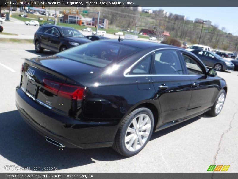 Mythos Black Metallic / Black 2016 Audi A6 2.0 TFSI Premium Plus quattro