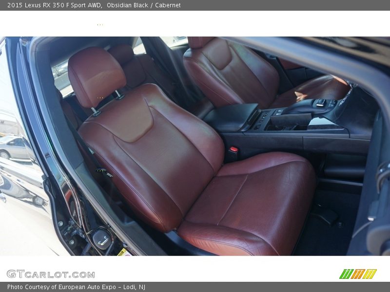 Obsidian Black / Cabernet 2015 Lexus RX 350 F Sport AWD