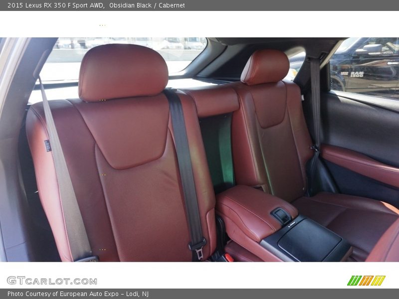 Obsidian Black / Cabernet 2015 Lexus RX 350 F Sport AWD
