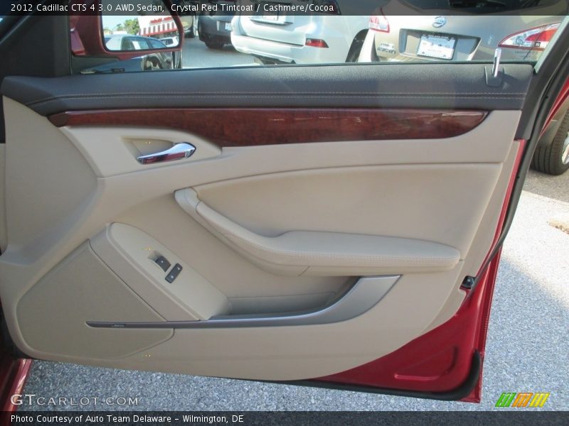 Crystal Red Tintcoat / Cashmere/Cocoa 2012 Cadillac CTS 4 3.0 AWD Sedan