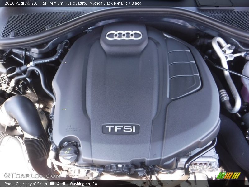 Mythos Black Metallic / Black 2016 Audi A6 2.0 TFSI Premium Plus quattro