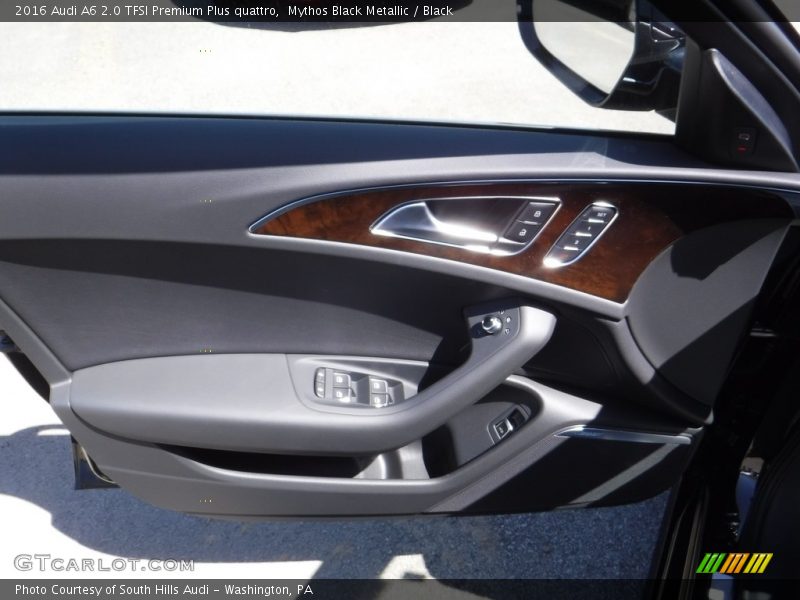 Mythos Black Metallic / Black 2016 Audi A6 2.0 TFSI Premium Plus quattro