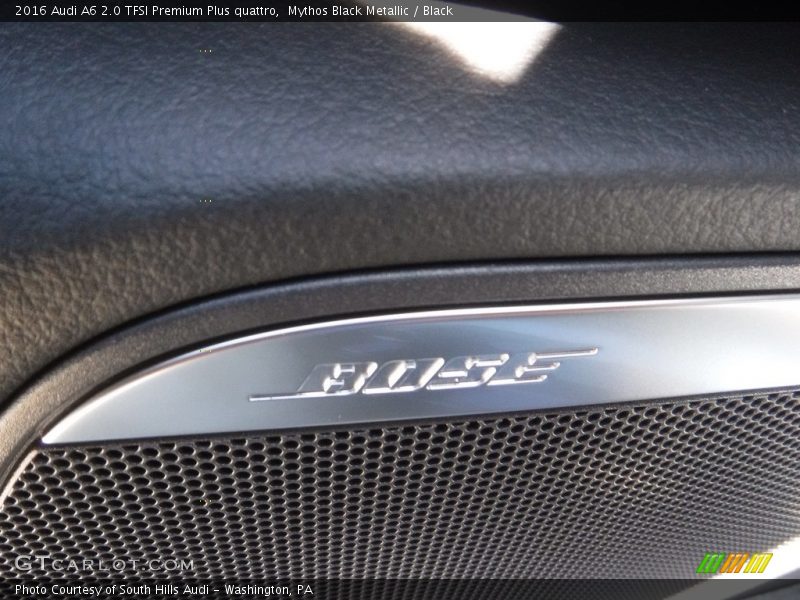 Mythos Black Metallic / Black 2016 Audi A6 2.0 TFSI Premium Plus quattro