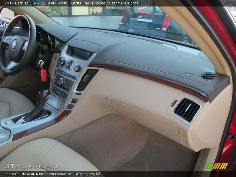 Crystal Red Tintcoat / Cashmere/Cocoa 2012 Cadillac CTS 4 3.0 AWD Sedan