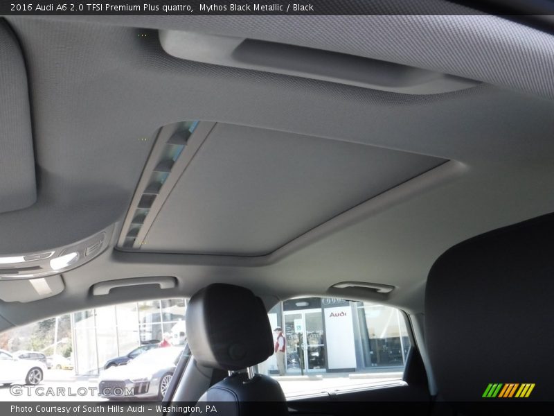 Mythos Black Metallic / Black 2016 Audi A6 2.0 TFSI Premium Plus quattro