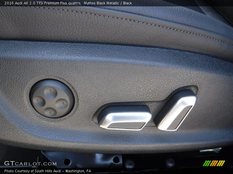 Mythos Black Metallic / Black 2016 Audi A6 2.0 TFSI Premium Plus quattro
