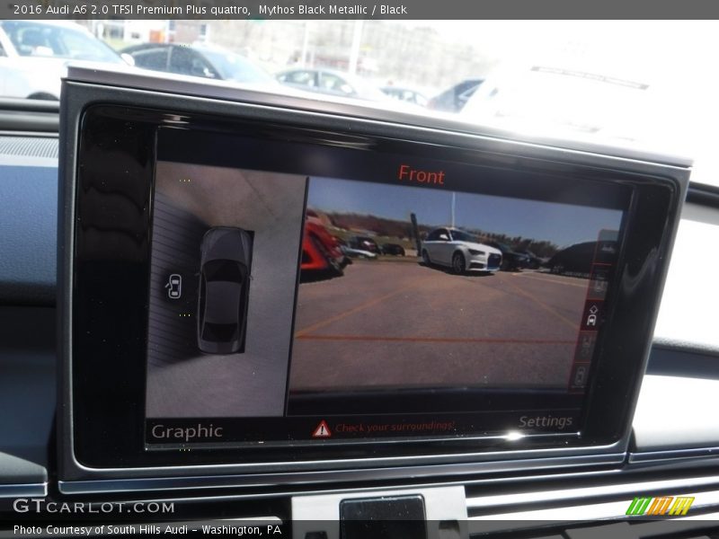 Mythos Black Metallic / Black 2016 Audi A6 2.0 TFSI Premium Plus quattro