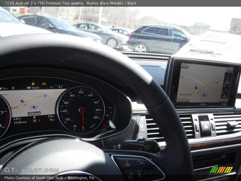 Mythos Black Metallic / Black 2016 Audi A6 2.0 TFSI Premium Plus quattro
