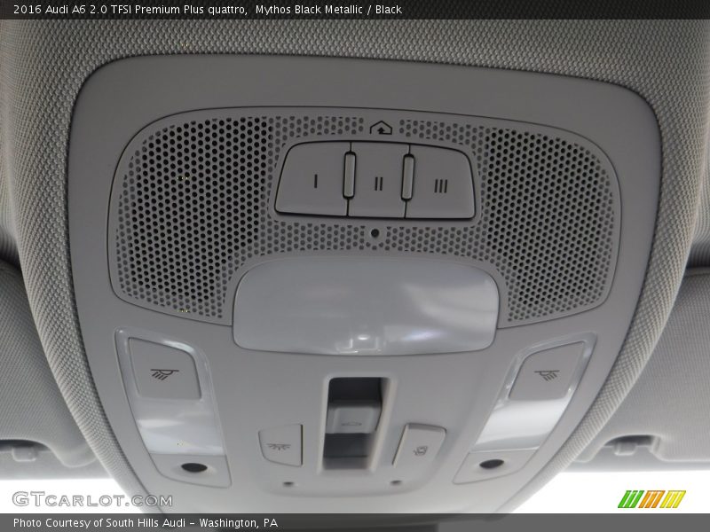 Mythos Black Metallic / Black 2016 Audi A6 2.0 TFSI Premium Plus quattro