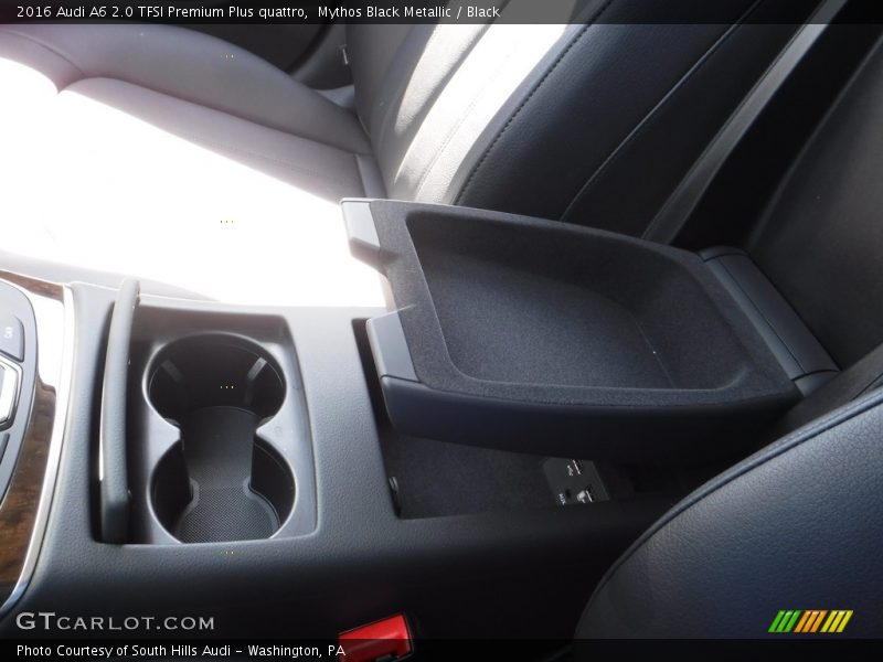 Mythos Black Metallic / Black 2016 Audi A6 2.0 TFSI Premium Plus quattro