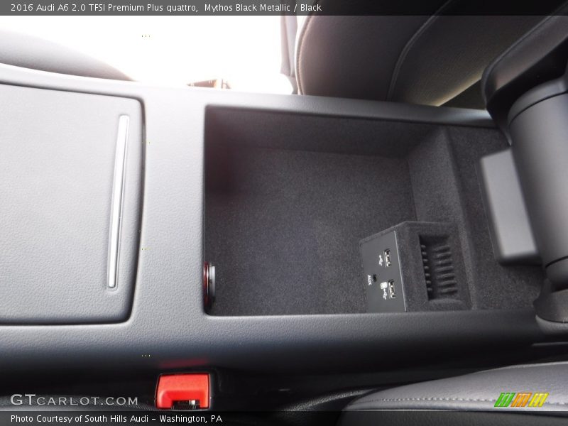 Mythos Black Metallic / Black 2016 Audi A6 2.0 TFSI Premium Plus quattro