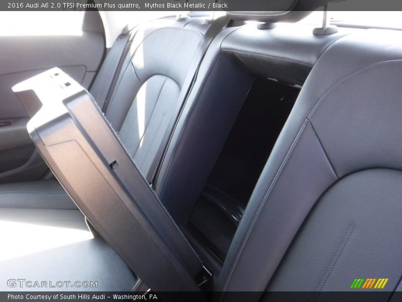 Mythos Black Metallic / Black 2016 Audi A6 2.0 TFSI Premium Plus quattro