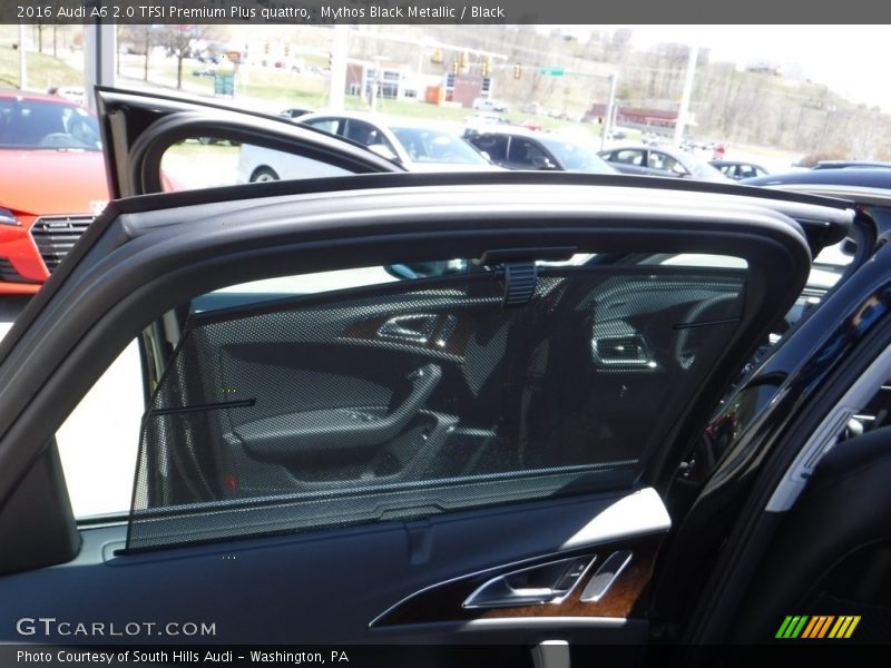 Mythos Black Metallic / Black 2016 Audi A6 2.0 TFSI Premium Plus quattro
