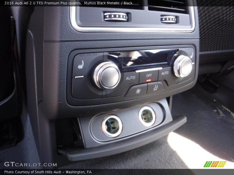 Mythos Black Metallic / Black 2016 Audi A6 2.0 TFSI Premium Plus quattro