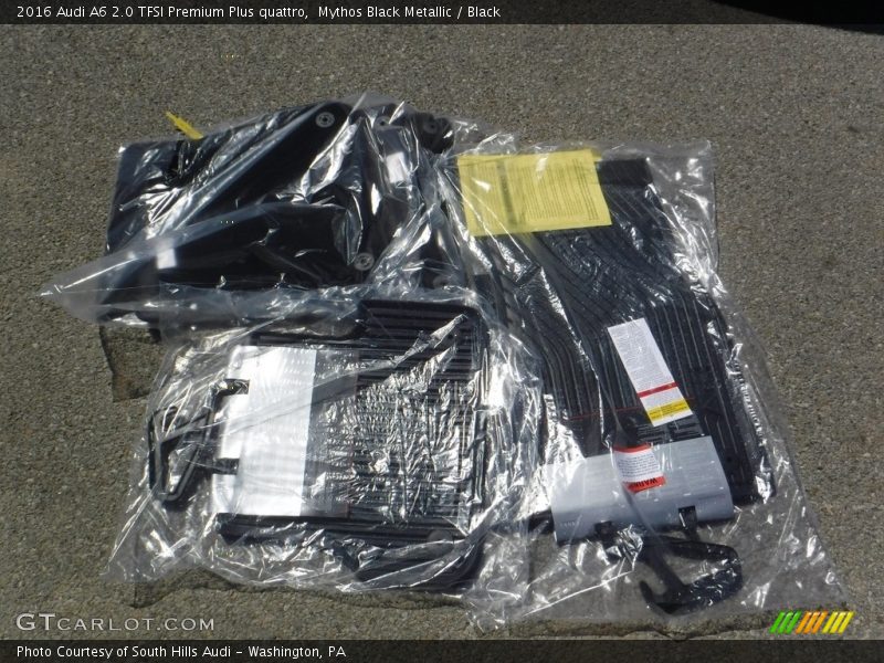 Mythos Black Metallic / Black 2016 Audi A6 2.0 TFSI Premium Plus quattro