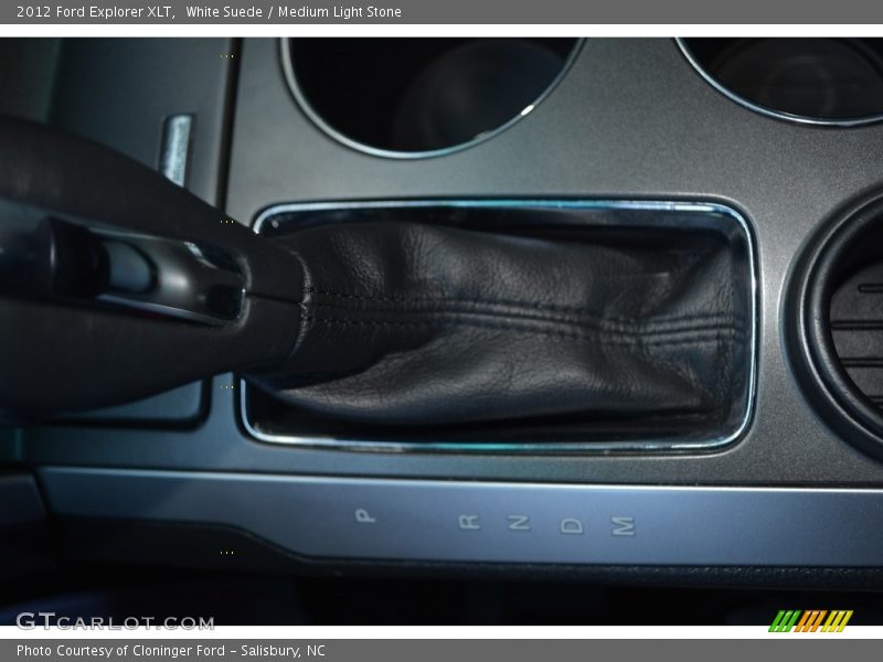 White Suede / Medium Light Stone 2012 Ford Explorer XLT