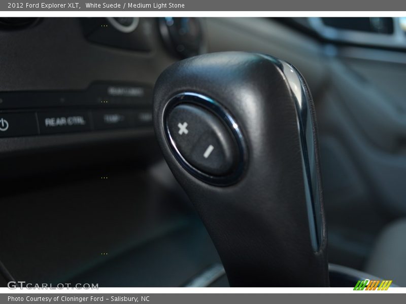 White Suede / Medium Light Stone 2012 Ford Explorer XLT