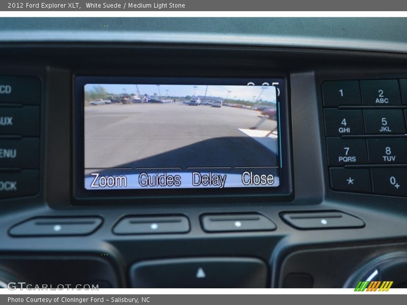 White Suede / Medium Light Stone 2012 Ford Explorer XLT