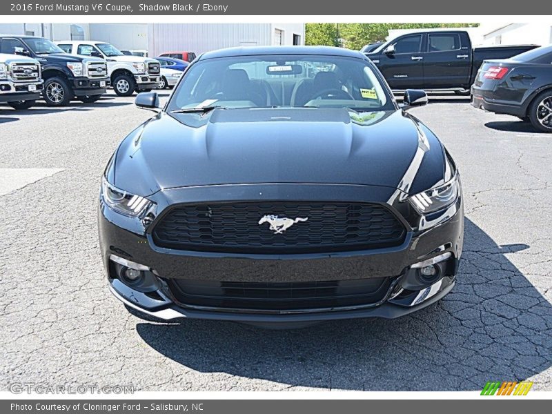 Shadow Black / Ebony 2016 Ford Mustang V6 Coupe
