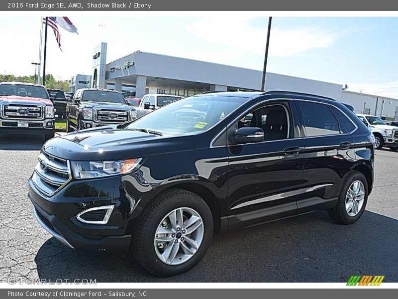 Shadow Black / Ebony 2016 Ford Edge SEL AWD