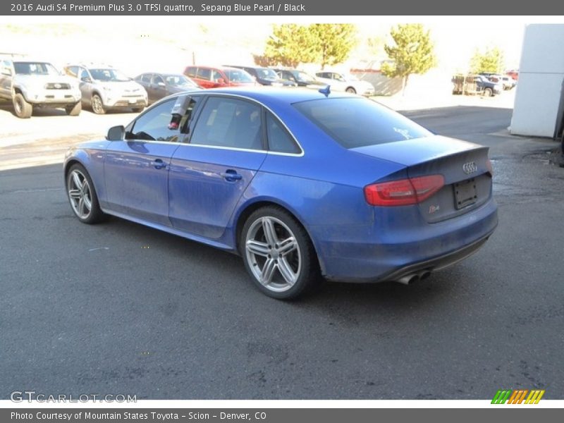 Sepang Blue Pearl / Black 2016 Audi S4 Premium Plus 3.0 TFSI quattro