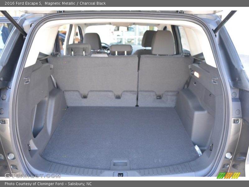 Magnetic Metallic / Charcoal Black 2016 Ford Escape S