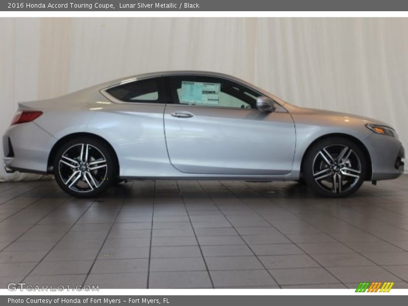 Lunar Silver Metallic / Black 2016 Honda Accord Touring Coupe
